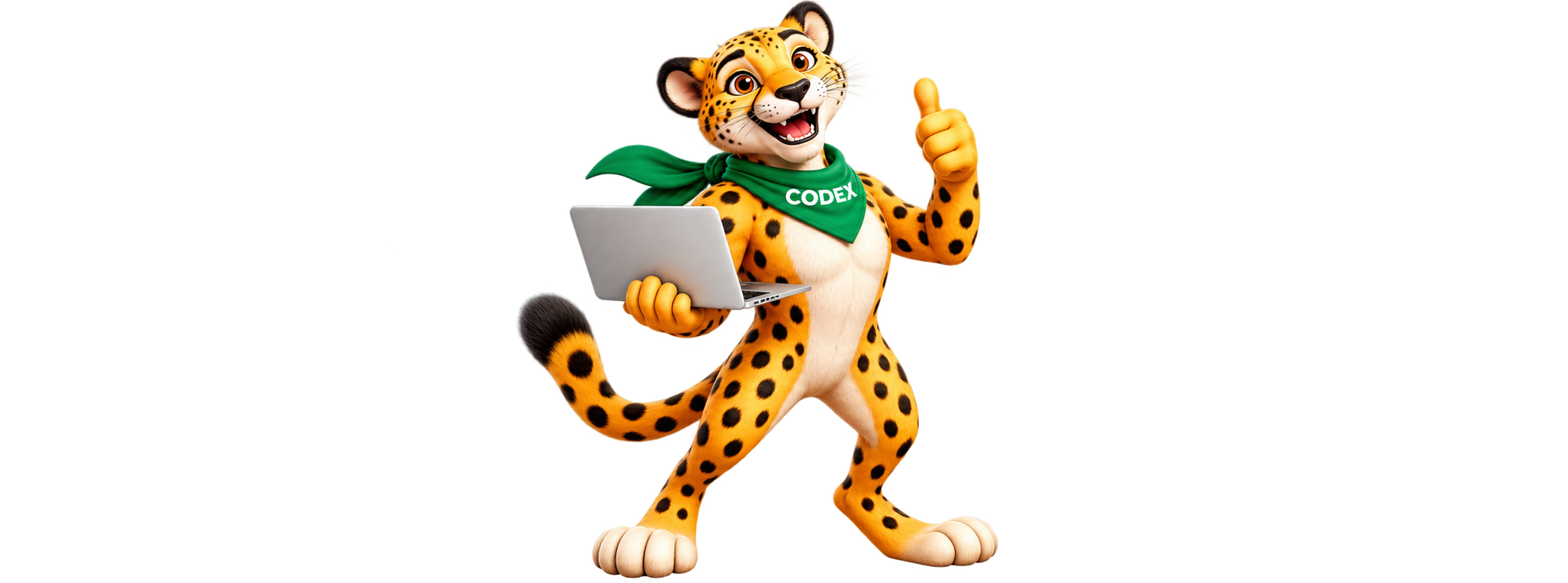 CodexIndia Cheetah Mascot